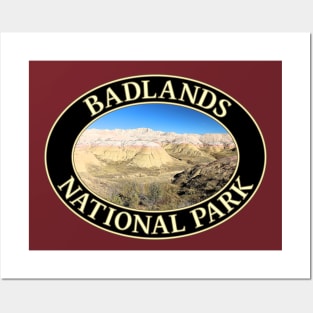 Yellow Mounds at Badlands National Park in South Dakota Posters and Art